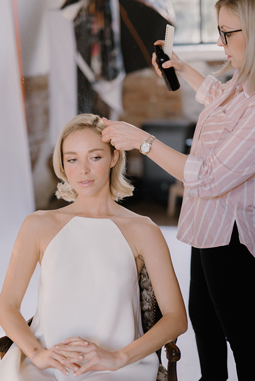 Daria Straberg stylt Model